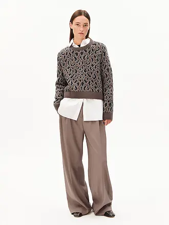 ARMEDANGELS | Pullover DILIRIAA LEOPAA | camel